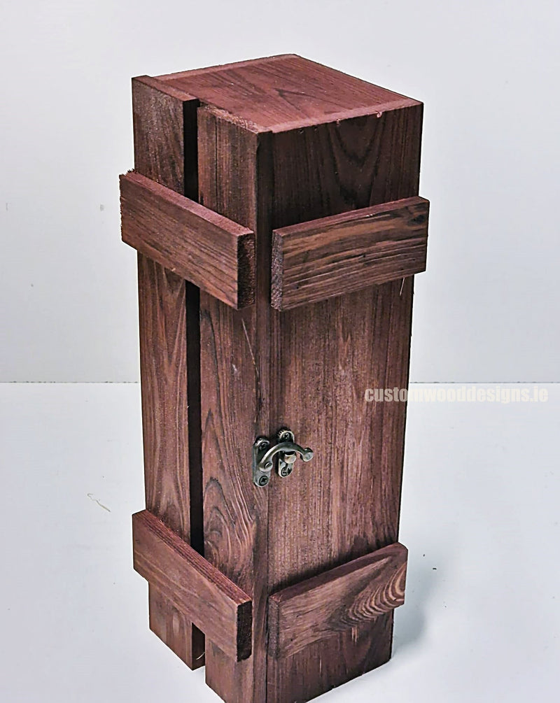 Load image into Gallery viewer, ammo-crate-burgundy-bottle-box
