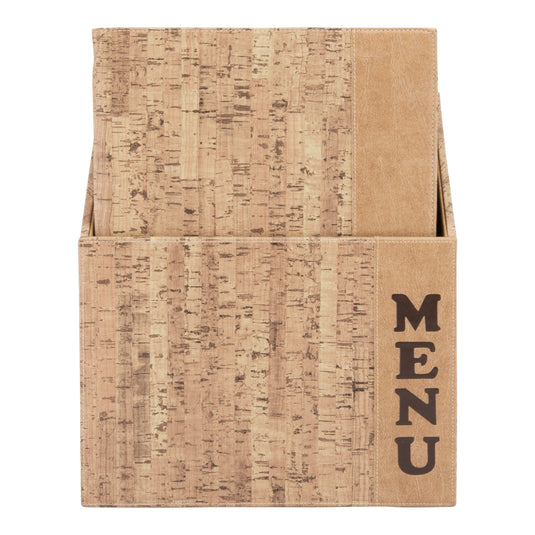 20 x Polyurethane Menu Cover Cork Custom Wood Designs __label: Multibuy cork-20-x-polyurethane-menu-cover-53612720816471