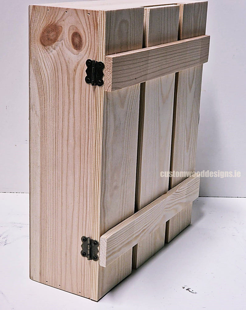 Load image into Gallery viewer, Rustic 3 Bottle Box - Natural x 25 Corporate Gift Box with Wood Wool Custom Wood Designs __label: Multibuy box corporate gift hamper triple wine box wood wool corporate-gift-box-with-wood-wool-1-rustic-3-bottle-box-natural-x-25-52614910738775
