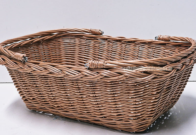 Load image into Gallery viewer, 10 x Market/Shop Basket - 16hx43x33 Custom Wood Designs __label: Multibuy default-title-10-x-market-shop-basket-16hx43x33-52960215859543
