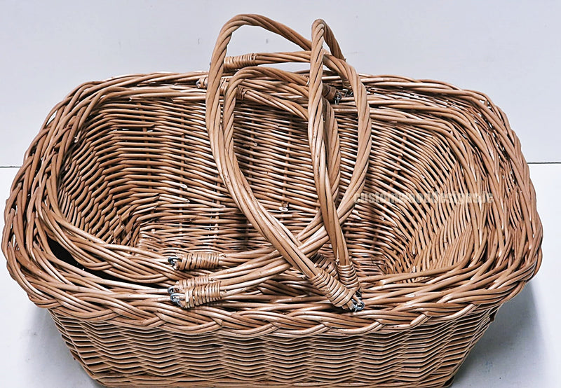 Load image into Gallery viewer, 10 x Market/Shop Basket - 16hx43x33 Custom Wood Designs __label: Multibuy default-title-10-x-market-shop-basket-16hx43x33-53612533875031
