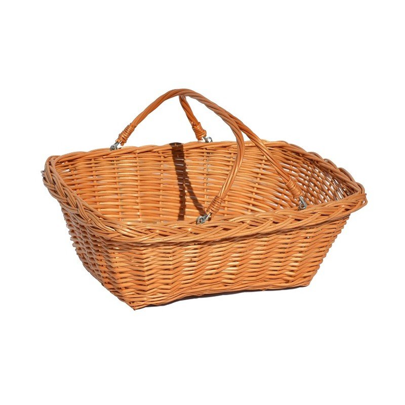Load image into Gallery viewer, 10 x Market/Shop Basket 17hx47x54 Custom Wood Designs __label: Multibuy default-title-10-x-market-shop-basket-17hx47x54-53612533186903
