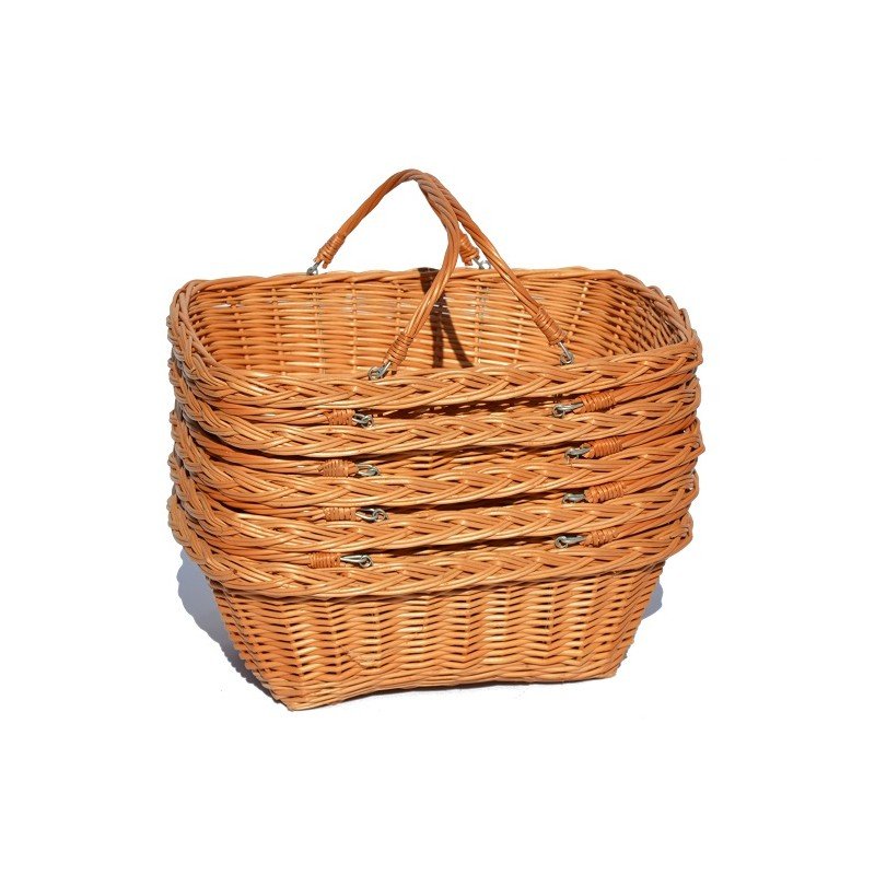 Load image into Gallery viewer, 10 x Market/Shop Basket 17hx47x54 Custom Wood Designs __label: Multibuy default-title-10-x-market-shop-basket-17hx47x54-53612533776727
