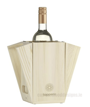 2 in 1 Wine Cooler Carrier Gift Box Custom Wood Designs default-title-2-in-1-wine-cooler-carrier-gift-box-53612235882839