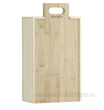 2 in 1 Wooden Wine gift box and cheese board Custom Wood Designs default-title-2-in-1-wooden-wine-gift-box-and-cheese-board-53612237455703