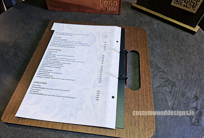 Load image into Gallery viewer, 20 x A4 Chopping Board with ring binder Securit __label: Multibuy default-title-20-x-a4-chopping-board-with-ring-binder-52262262210903
