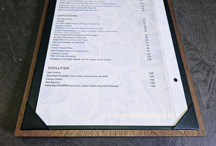 20 x A4 Walnut Album Menu Securit __label: Multibuy default-title-20-x-a4-walnut-album-menu-53612738052439