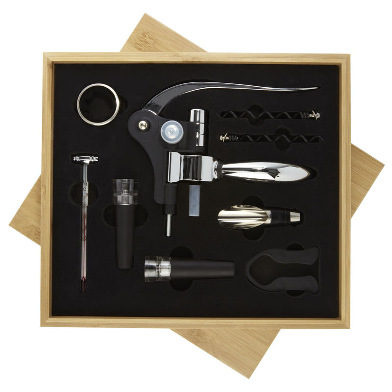 Load image into Gallery viewer, 9 piece wine set pack of 25 Custom Wood Designs __label: Multibuy default-title-9-piece-wine-set-pack-of-25-53613607846231
