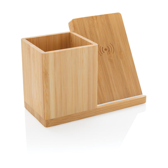 Bamboo wireless 10W charger pack of 25 Custom Wood Designs __label: Multibuy default-title-bamboo-wireless-10w-charger-pack-of-25-53613696123223