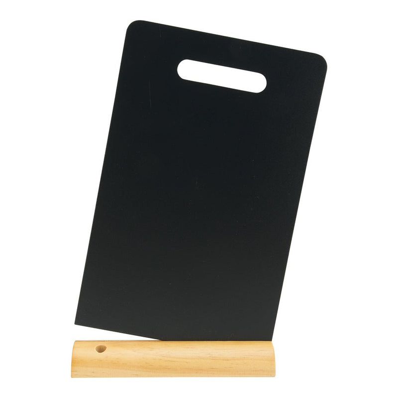Load image into Gallery viewer, Chalkboard with handle - incl chalkmarker - Pack of 6 Custom Wood Designs __label: Multibuy default-title-chalkboard-with-handle-incl-chalkmarker-pack-of-6-53612368560471

