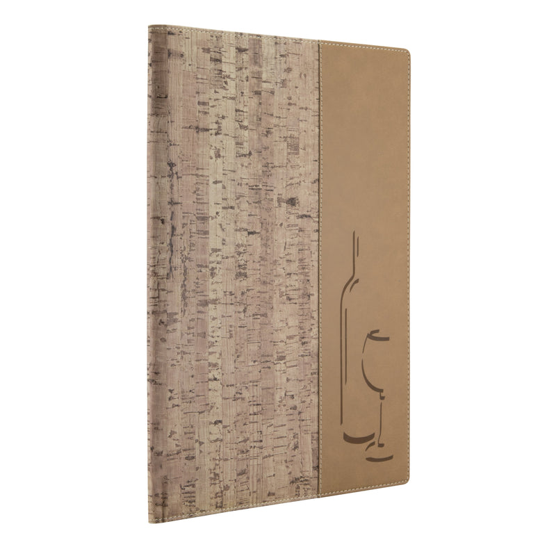 Load image into Gallery viewer, Cork style leather feel 8xA4 menus pack of 10 Custom Wood Designs default-title-cork-style-leather-feel-8xa4-menus-pack-of-10-53613305528663
