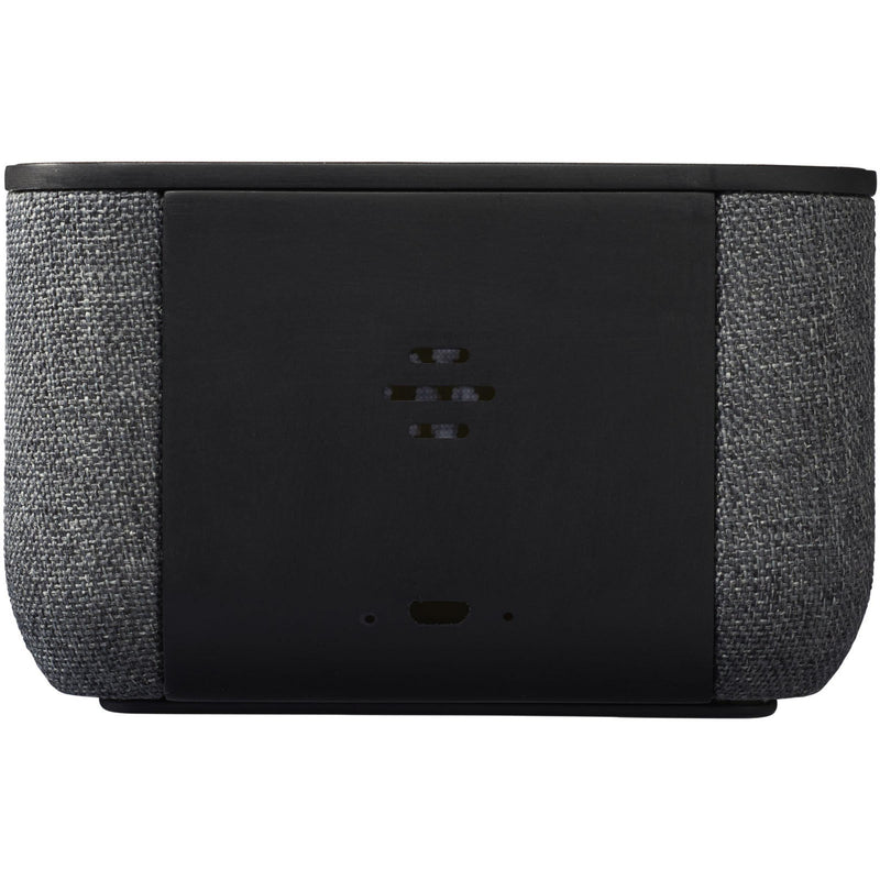 Load image into Gallery viewer, Fabric &amp; wood bluetooth speaker MOQ 10 Custom Wood Designs default-title-fabric-wood-bluetooth-speaker-moq-10-53612298666327
