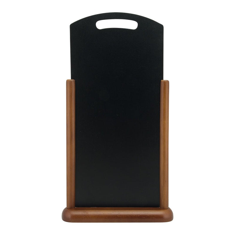 Load image into Gallery viewer, Large Tabletop Chalkboard Dark Brown - Pack of 5 Custom Wood Designs __label: Multibuy default-title-large-tabletop-chalkboard-dark-brown-pack-of-5-53612365119831

