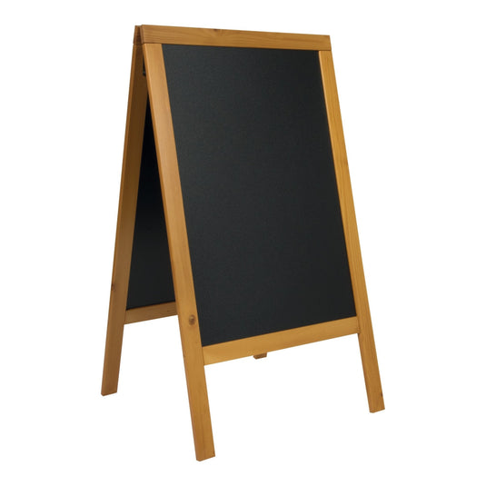 Pavement Sign Teak Large 125x69x68.5cm Custom Wood Designs default-title-pavement-sign-teak-large-125x69x68-5cm-53612350144855