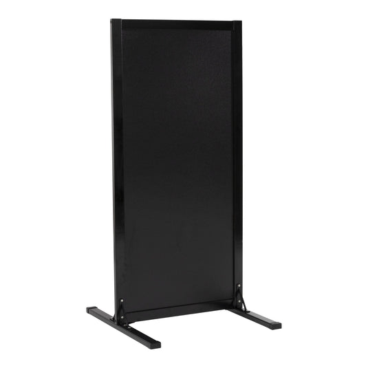 Pavement stand Black Metal 117x56x60cm Custom Wood Designs default-title-pavement-stand-black-metal-117x56x60cm-53612350898519