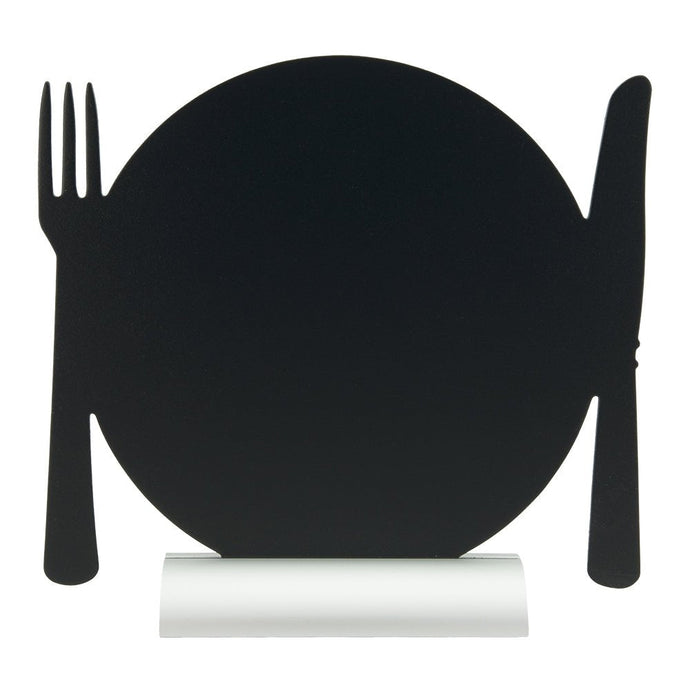 Plate Chalkboard. Pack of 6. Custom Wood Designs __label: Multibuy default-title-plate-chalkboard-pack-of-6-53612386779479
