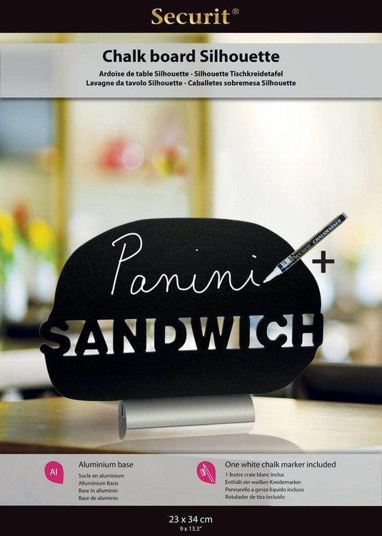 Sandwich Chalkboard. Pack of 6 Custom Wood Designs __label: Multibuy default-title-sandwich-chalkboard-pack-of-6-53612389466455