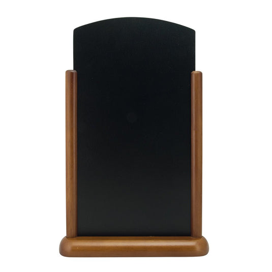 Tabletop Chalkboard Large Dark Brown Finish x 6 Custom Wood Designs __label: Multibuy default-title-tabletop-chalkboard-large-dark-brown-finish-x-6-53612362137943