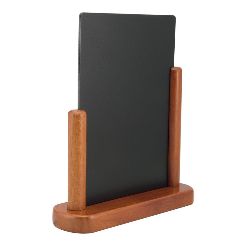 Load image into Gallery viewer, Tabletop Chalkboard Small Mahogany Finish Custom Wood Designs default-title-tabletop-chalkboard-small-mahogany-finish-53612360728919
