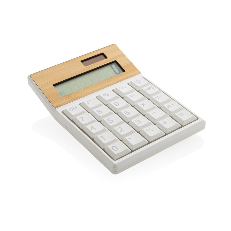 Load image into Gallery viewer, Wooden bamboo and recycled plastic calculator pack of 25 Custom Wood Designs __label: Multibuy default-title-wooden-bamboo-and-recycled-plastic-calculator-pack-of-25-53613188350295
