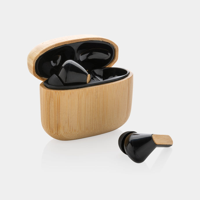 Wooden earbuds pack of 25 Custom Wood Designs __label: Multibuy default-title-wooden-earbuds-pack-of-25-53613152436567