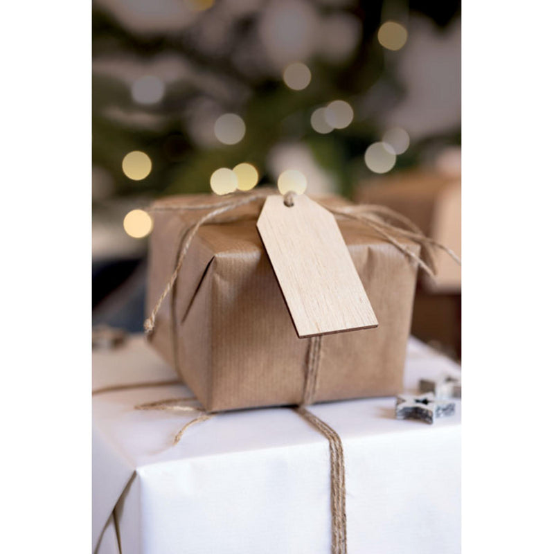Load image into Gallery viewer, Wooden gift tags pack of 300 Custom Wood Designs __label: Multibuy default-title-wooden-gift-tags-pack-of-300-53613210435927
