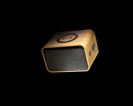 Wooden speaker 5W wireless pack of 10 Custom Wood Designs __label: Multibuy __label: Upload Logo default-title-wooden-speaker-5w-wireless-pack-of-10-53613061800279