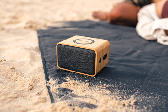 Wooden speaker 5W wireless pack of 10 Custom Wood Designs __label: Multibuy __label: Upload Logo default-title-wooden-speaker-5w-wireless-pack-of-10-53613063110999