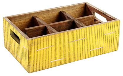 Load image into Gallery viewer, Yellow caddy pack of 25 Custom Wood Designs __label: Multibuy default-title-yellow-caddy-pack-of-25-53612887507287
