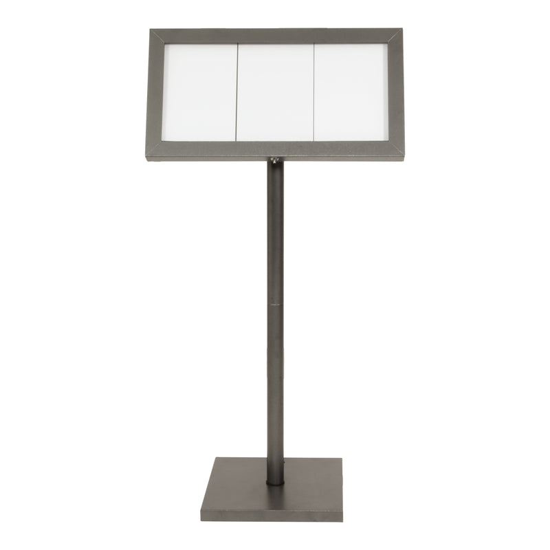 Load image into Gallery viewer, Information Display 3A4 Gun Grey Securit display-case-information-display-3a4-gun-grey-53612781830487
