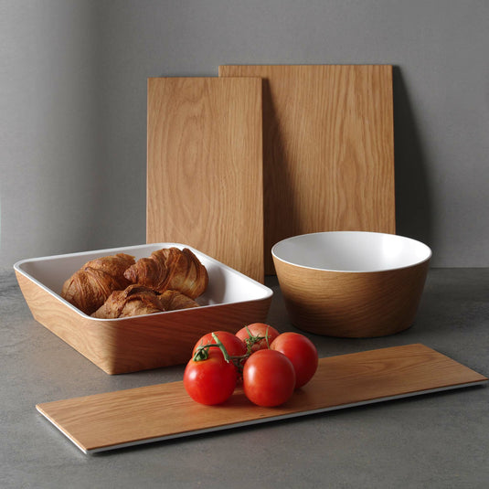 Panama White buffet bowl, 220x(h)100mm-Buffet bowl