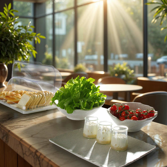 Slanted Bowl Rock, Beige, 282x275x(h)115mm-Slanted bowl