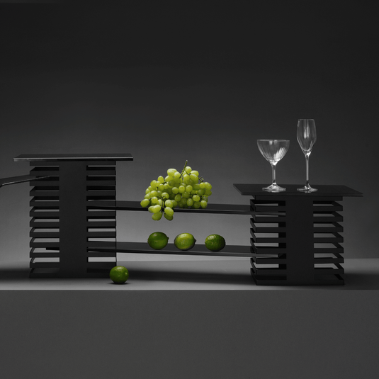 Skiatos buffet column, 12 levels, 250x250x350mm-buffet column