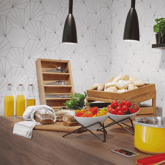 Madeira inclined box GN 1/2-oak box