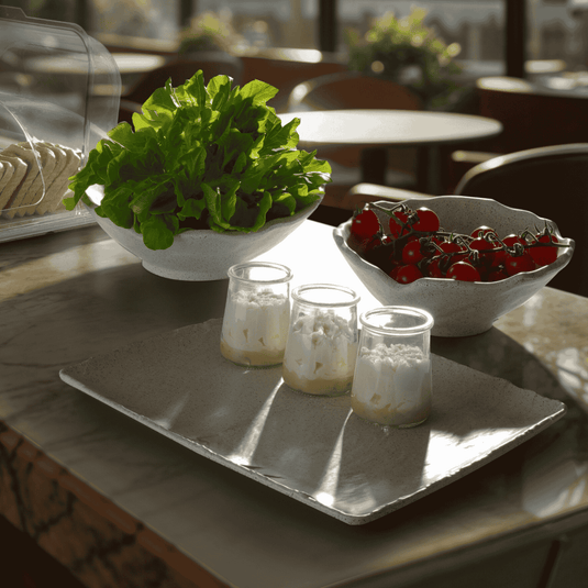 Polaris Platter grey granite GN 1/1 530x325 mm-Platter