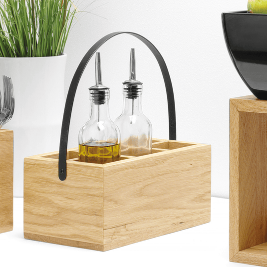 Madeira Black box for cutlery and napkins 280x180x120 mm-box for table accessories