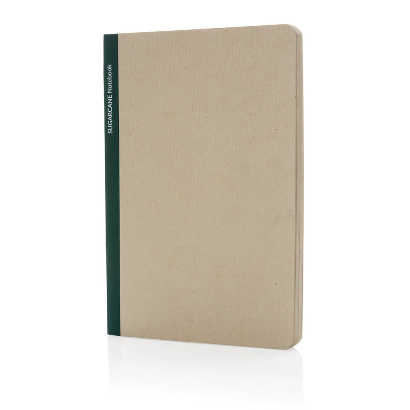 Load image into Gallery viewer, Sugarcane paper A5 Notebook pack of 25 Custom Wood Designs __label: Multibuy green-sugarcane-paper-a5-notebook-pack-of-25-53613748978007
