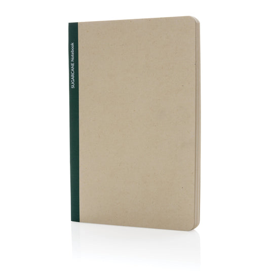 Sugarcane paper A5 Notebook pack of 25 Custom Wood Designs __label: Multibuy green-sugarcane-paper-a5-notebook-pack-of-25-53613748978007