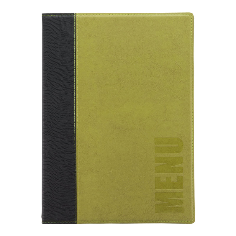 Load image into Gallery viewer, Leather style menu A4 pack of 10 Custom Wood Designs greenleathera4menucustomwooddesigns_efb7b585-ce3e-49cb-8d70-53b144edb89d
