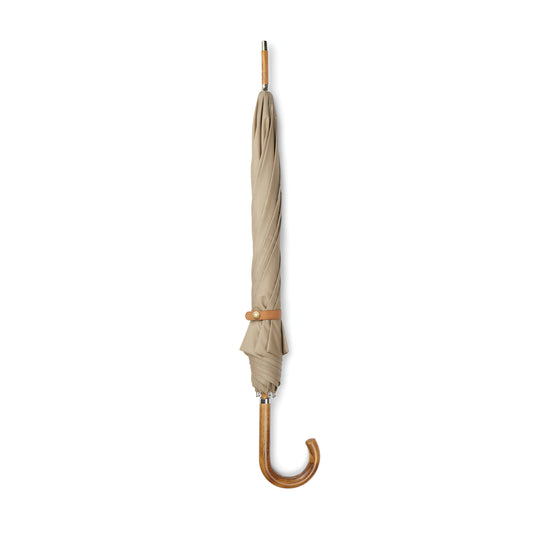 23" Wood handled umbrella pack of 25 Custom Wood Designs __label: Multibuy greige-23-wood-handled-umbrella-pack-of-25-53613574979927