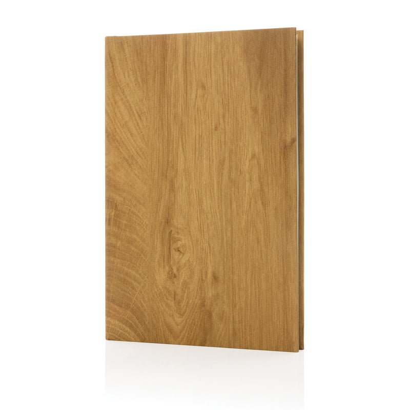 Load image into Gallery viewer, Wood Print A5 notebook pack of 25 Brown Custom Wood Designs __label: Multibuy light-brown-wood-print-a5-notebook-pack-of-25-53613759824215
