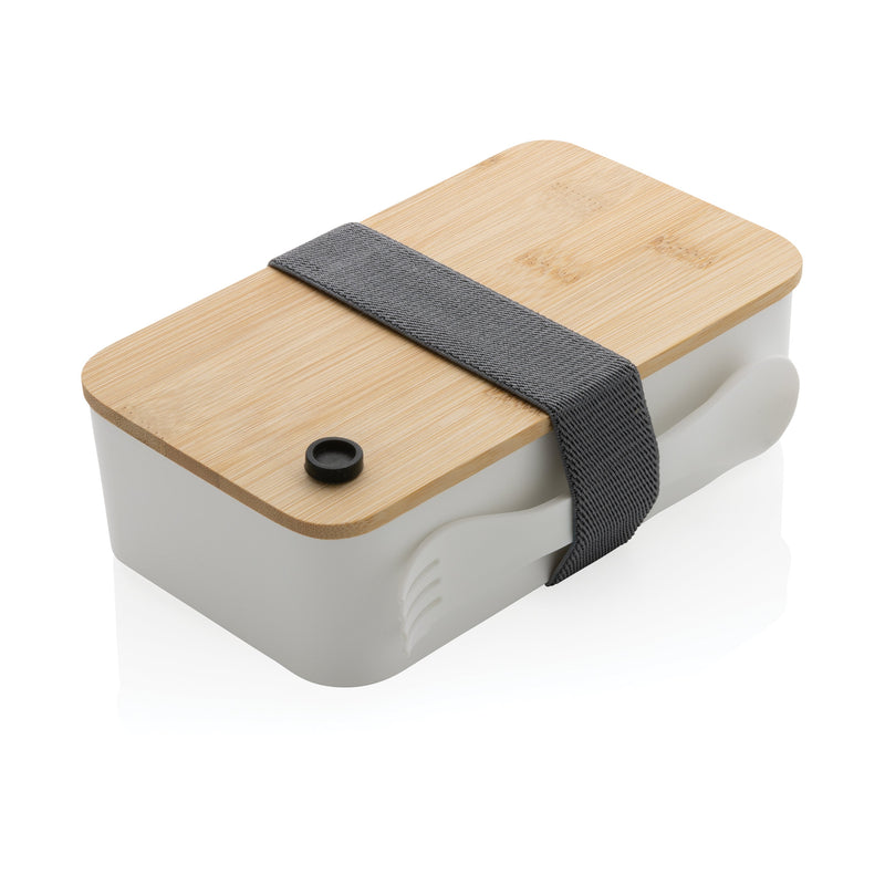 Load image into Gallery viewer, Lunchbox with wooden bamboo lid pack of 25 Custom Wood Designs p269.103__b_1_4b00c509-0a65-42e0-9f3b-54c325c69cf1
