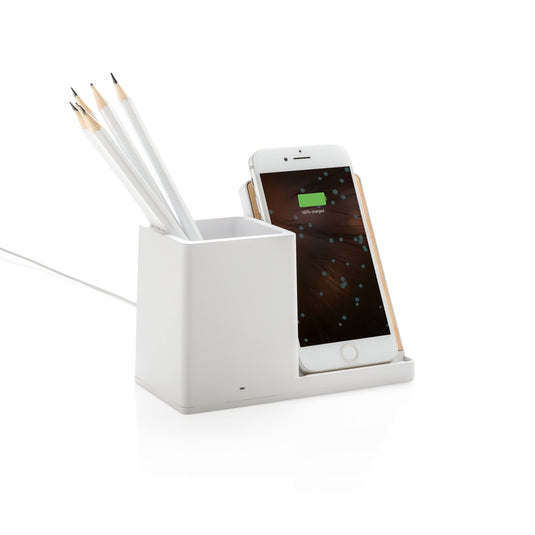 Wooden bamboo recycled plastic 10W wireless charger pack of 25 Custom Wood Designs __label: Multibuy p308.403__b_2_842f34d6-c055-49ad-9fe4-73f3def53d83