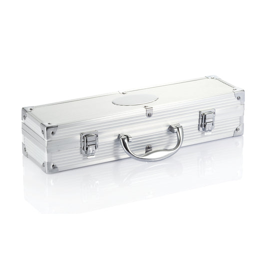 3 pcs barbecue set in aluminium box - Custom Wood Designs
