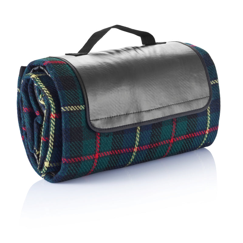 Load image into Gallery viewer, Tartan picnic blanket - Custom Wood Designs
