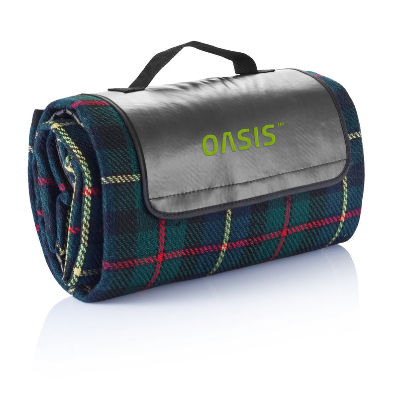 Load image into Gallery viewer, Tartan picnic blanket - Custom Wood Designs

