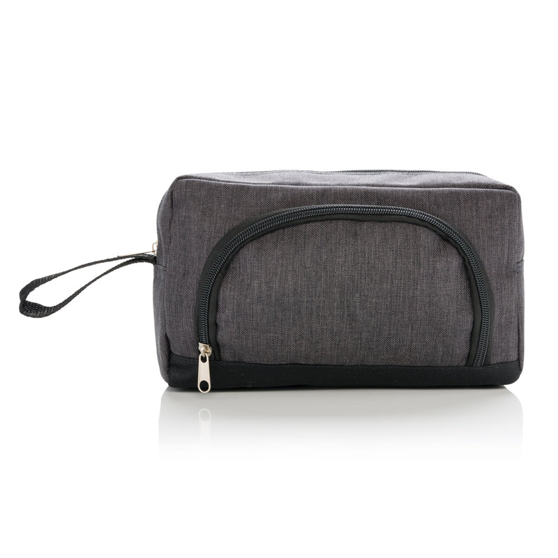 Load image into Gallery viewer, Classic two tone toiletry bag - Custom Wood Designs
