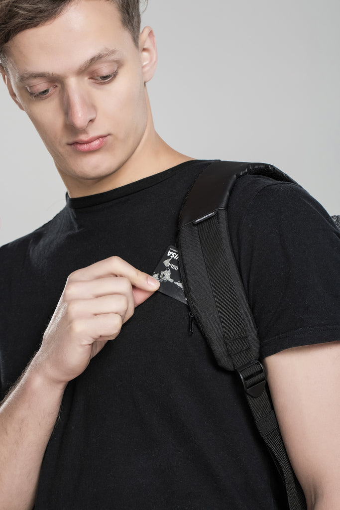 Load image into Gallery viewer, Urban anti-theft cut-proof backpack - Custom Wood Designs

