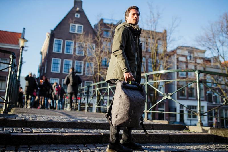 Load image into Gallery viewer, Urban anti-theft cut-proof backpack - Custom Wood Designs

