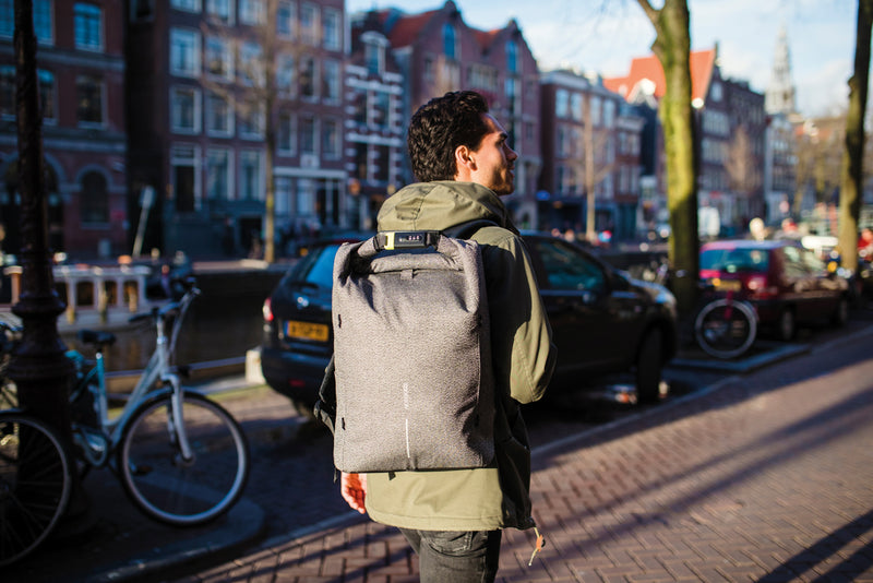 Load image into Gallery viewer, Urban anti-theft cut-proof backpack - Custom Wood Designs
